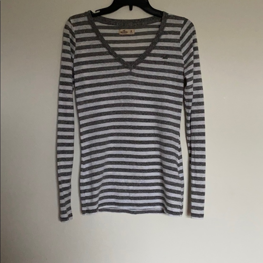 striped long sleeve shirt